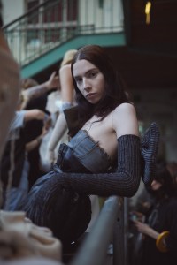 Backstage at Acne Studios RTW Fall 2022