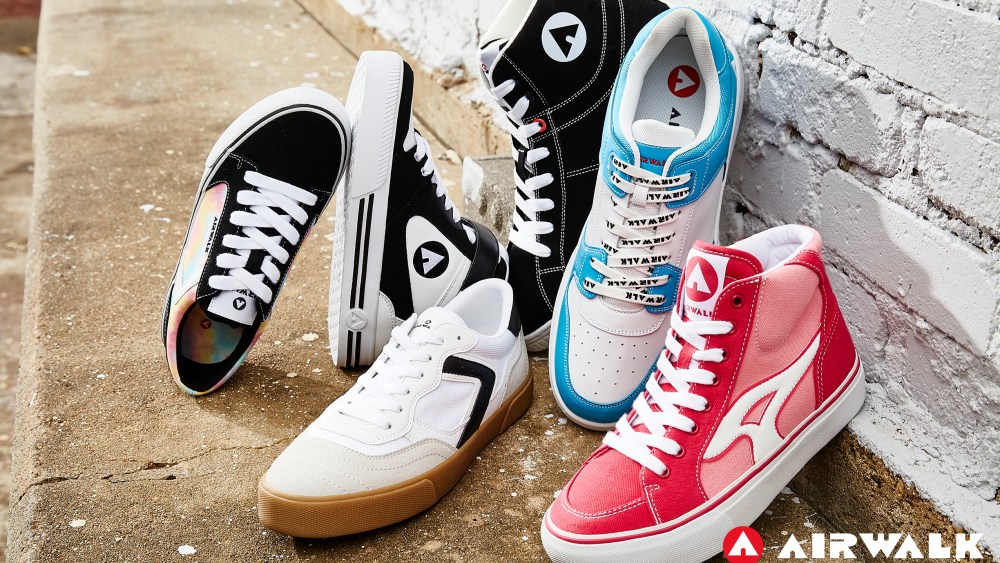 Footwear from the Airwalk line.
