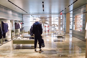 A look at the Giorgio Armani store on Rodeo Drive.