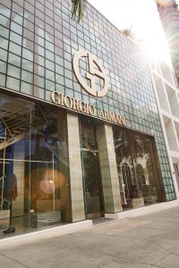 A look at the Giorgio Armani store on Rodeo Drive.