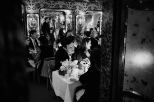 The scene at the Chanel x Charles Finch pre-BAFTA 2022 party.