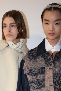 Backstage at Christian Dior RTW Fall 2022