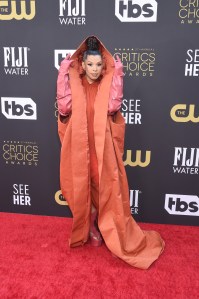 Hailie Sahar at the 27th Annual Critics Choice Awards held at the The Fairmont Century Plaza Hotel on March 13, 2022 in Century City, California.