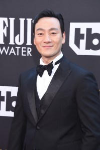 Park Hae-soo at the 27th Annual Critics Choice Awards held at the The Fairmont Century Plaza Hotel on March 13, 2022 in Century City, California.