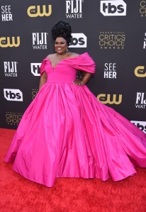 Nicole Byer at the 27th Annual Critics Choice Awards held at the The Fairmont Century Plaza Hotel on March 13, 2022 in Century City, California.