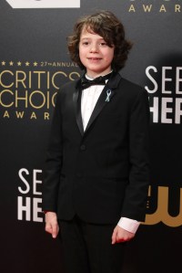 Woody Norman attends the Critics Choice Awards celebration at The Savoy Hotel on Sunday, March 13, 2022, in London. (Photo by Vianney Le Caer/Invision/AP)