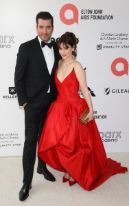 Zooey Deschanel and Jonathan Scott