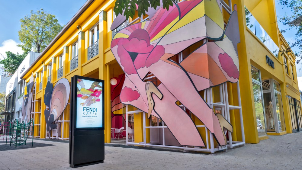 Fendi Caffè in Miami's Design District.