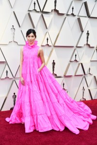 Gemma Chan in Valentino at the 2019 Oscars 