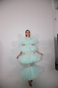 Backstage at Giambattista Valli RTW Fall 2022