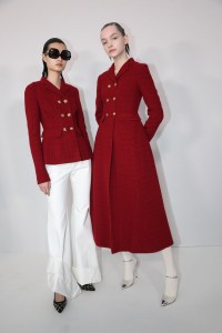 Backstage at Giambattista Valli RTW Fall 2022