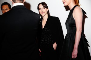 Rachel Brosnahan attends the Ralph Lauren RTW Fall 2022 show at the Museum of Modern Art on March 22, 2022 in New York.