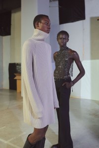 Backstage at Ludovic de Saint Sernin RTW Fall 2022