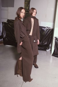 Backstage at Ludovic de Saint Sernin RTW Fall 2022