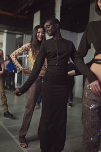 Backstage at Ludovic de Saint Sernin RTW Fall 2022