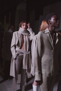 Backstage at Ludovic de Saint Sernin RTW Fall 2022