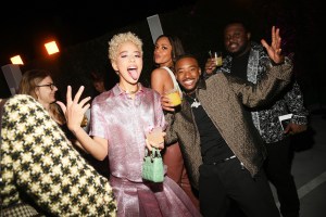 Jasmin Savoy Brown and Algee Smith