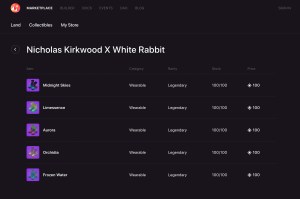 Nicholas Kirkwood x White Rabbit at MVFW 3