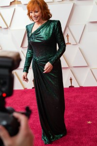 Reba McEntire at the 94th Academy Awards held at Dolby Theatre at the Hollywood & Highland Center on March 27th, 2022 in Los Angeles, California.