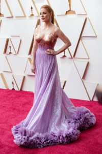 Jessica Chastain at the 94th Academy Awards held at Dolby Theatre at the Hollywood & Highland Center on March 27th, 2022 in Los Angeles, California.