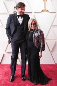Bradley Cooper and Gloria Campano at the 94th Academy Awards held at Dolby Theatre at the Hollywood & Highland Center on March 27th, 2022 in Los Angeles, California.