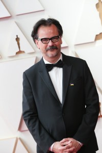 Joe Walker at the 94th Academy Awards held at Dolby Theatre at the Hollywood & Highland Center on March 27th, 2022 in Los Angeles, California.