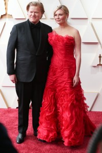 Kirsten Dunst and Jesse Plemons at the 94th Academy Awards held at Dolby Theatre at the Hollywood & Highland Center on March 27th, 2022 in Los Angeles, California.