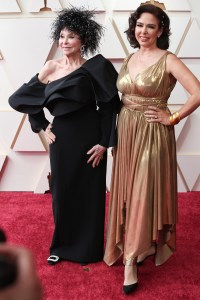 Rita Moreno and Fernanda Luisa Gordon at the 94th Academy Awards held at Dolby Theatre at the Hollywood & Highland Center on March 27th, 2022 in Los Angeles, California.