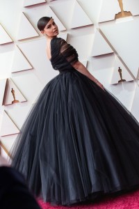 Sofia Carson at the 94th Academy Awards held at Dolby Theatre at the Hollywood & Highland Center on March 27th, 2022 in Los Angeles, California.