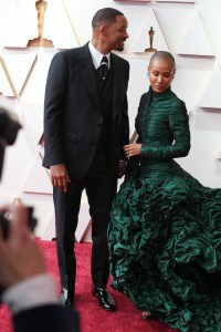 Will Smith and Jada Pinkett Smith at the 94th Academy Awards held at Dolby Theatre at the Hollywood & Highland Center on March 27th, 2022 in Los Angeles, California.