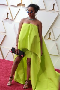 H.E.R at the 94th Academy Awards held at Dolby Theatre at the Hollywood & Highland Center on March 27th, 2022 in Los Angeles, California.