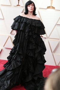 Billie Eilish at the 94th Academy Awards held at Dolby Theatre at the Hollywood & Highland Center on March 27th, 2022 in Los Angeles, California.