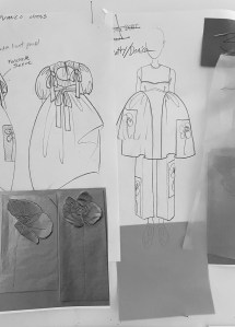 “My inspiration this season is Tove Ditlevsen, a well-known writer in Denmark. I fell in love with her poetry as a teenager, it’s so beautiful and brave. The mood in the collection plays with notions of hyper-femininity skirts and dresses are pulled up to shorter hemlines while still maximizing volume. The silhouettes become more decadent than usual, with couture-grade voluminous-ness, flat surfaces suddenly blossoming.” — Cecilie Bahnsen