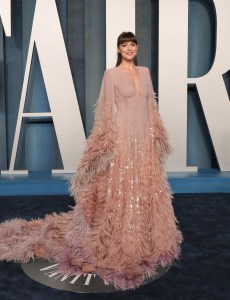 at the Vanity Fair Oscar Party held at the Wallis Annenberg Center for the Performing Arts on March 27th, 2022 in Beverly Hills, California.