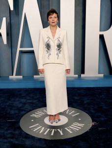 at the Vanity Fair Oscar Party held at the Wallis Annenberg Center for the Performing Arts on March 27th, 2022 in Beverly Hills, California.