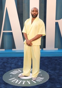 Donald Glover at the Vanity Fair Oscar Party held at the Wallis Annenberg Center for the Performing Arts on March 27th, 2022 in Beverly Hills, California.