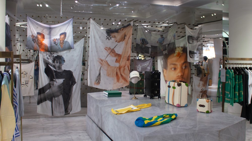 Bianca Saunders x Farah pop-up in Selfridges