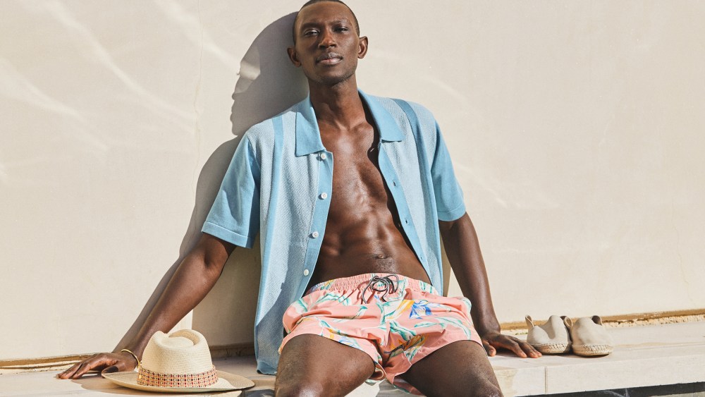 Todd Snyder swimwear.