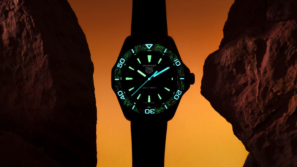 Tag Heuer Aquaracer Professional 200 Solargraph, one of the new models highlighted at the 2022 Watches & Wonders fair