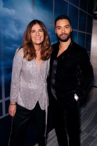 Roberta Armani and Rege-Jean Page
