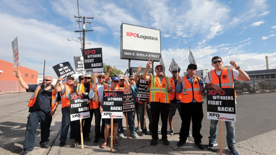 In January, 250 port and rail truck drivers for XPO Logistics filed with the NLRB in January to host a unionization election.