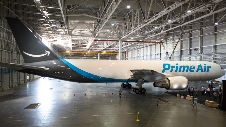 Amazon Air research by DePaul University’s Chaddick Institute shows growth in freight flights serving Europe in a challenge to UPS and FedEx.