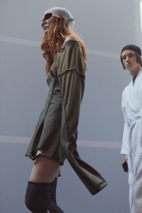 Backstage at Acne RTW Fall 2022