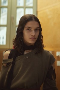Backstage at Acne RTW Fall 2022