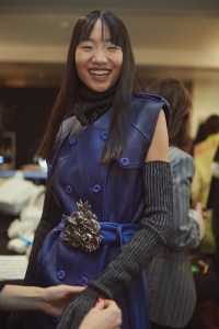 Backstage at Acne RTW Fall 2022