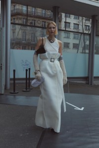 Backstage at Acne RTW Fall 2022
