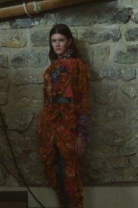 Backstage at Andreas Kronthaler for Vivienne Westwood