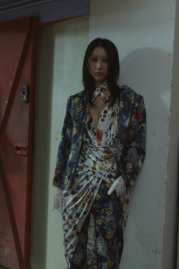 Backstage at Andreas Kronthaler for Vivienne Westwood