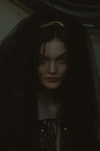 Backstage at Andreas Kronthaler for Vivienne Westwood