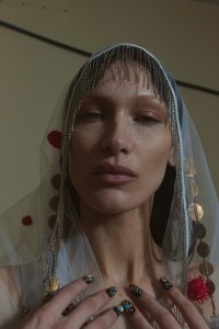 Backstage at Andreas Kronthaler for Vivienne Westwood